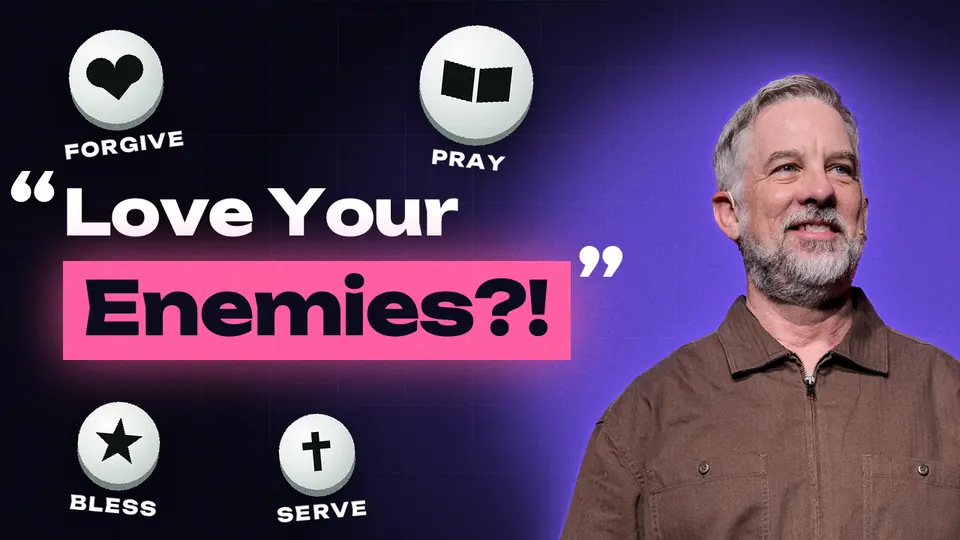 Finished thumbnail with the pastor cut out beside the title